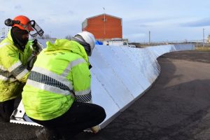 Environment Agency flood defense